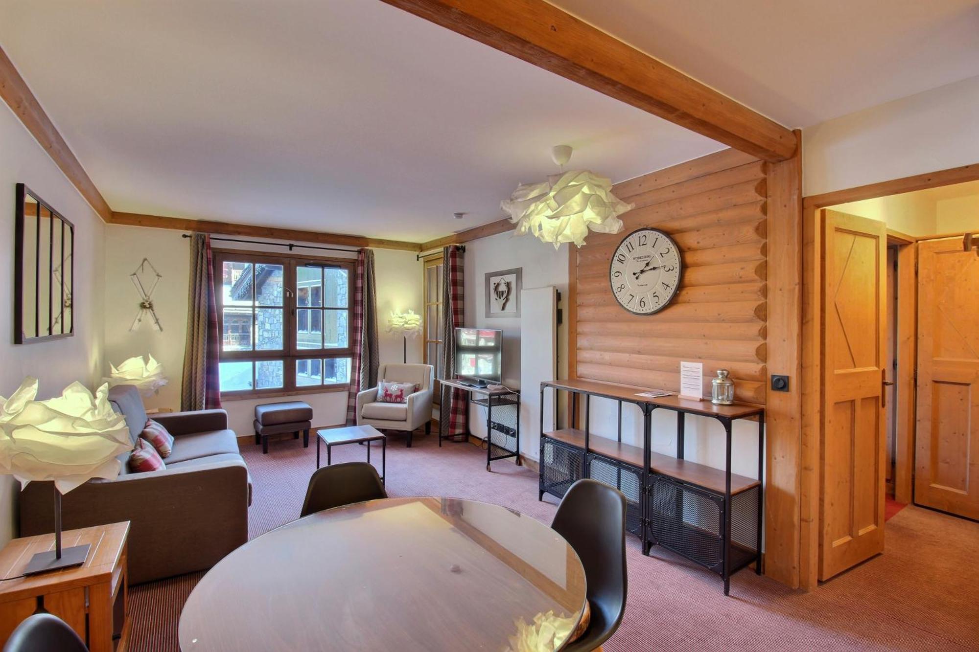 Arc 1950 - Appartement Moderne - Sauna Hammam Jacuzzi - 4 Personnes Les Arcs  Luaran gambar