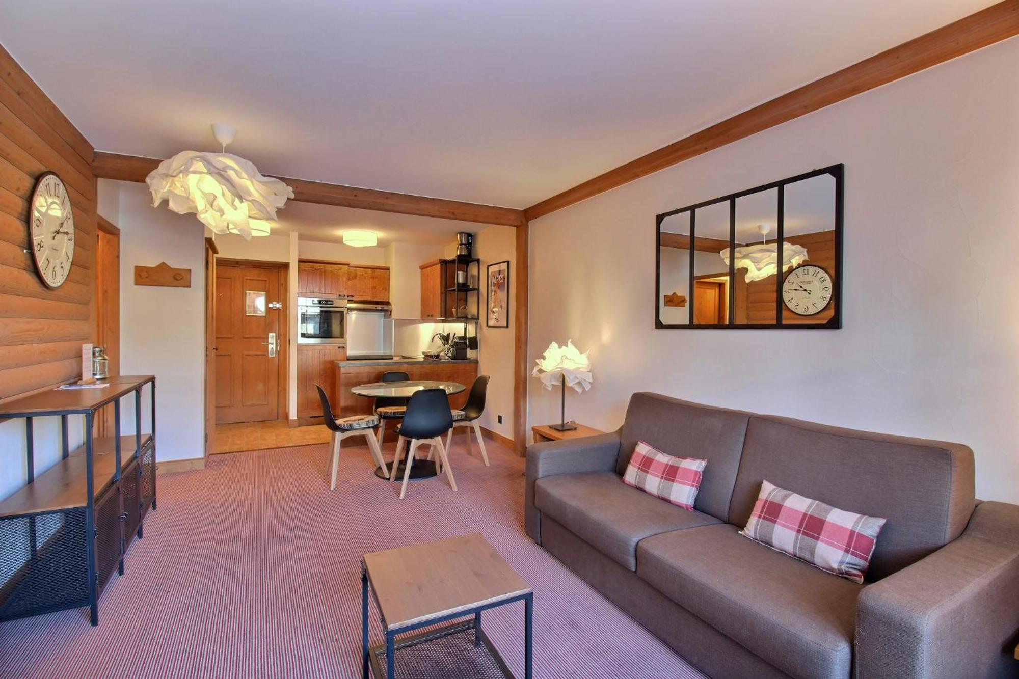 Arc 1950 - Appartement Moderne - Sauna Hammam Jacuzzi - 4 Personnes Les Arcs  Luaran gambar