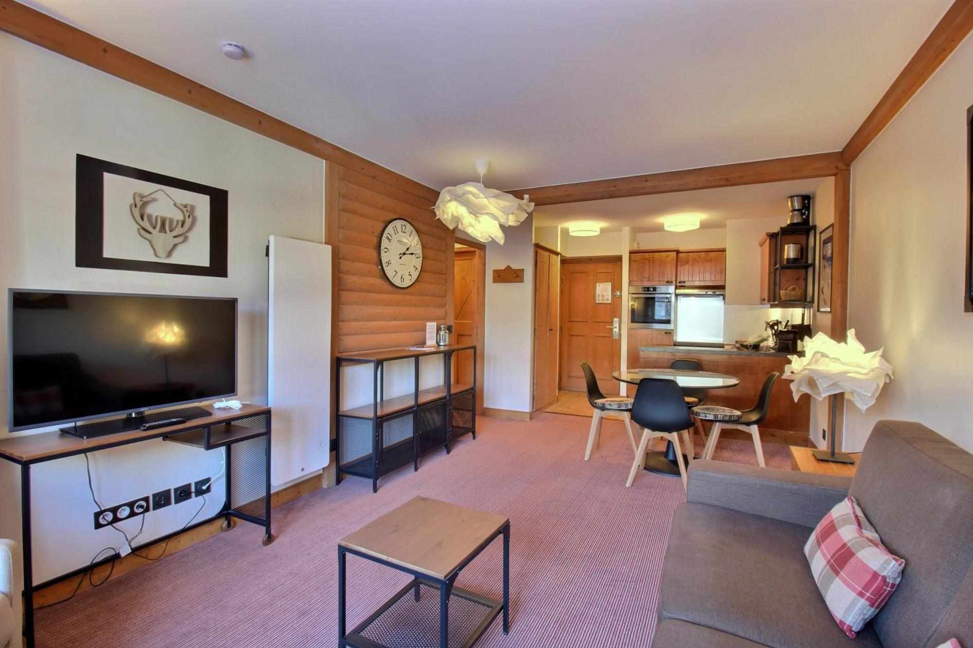 Arc 1950 - Appartement Moderne - Sauna Hammam Jacuzzi - 4 Personnes Les Arcs  Luaran gambar