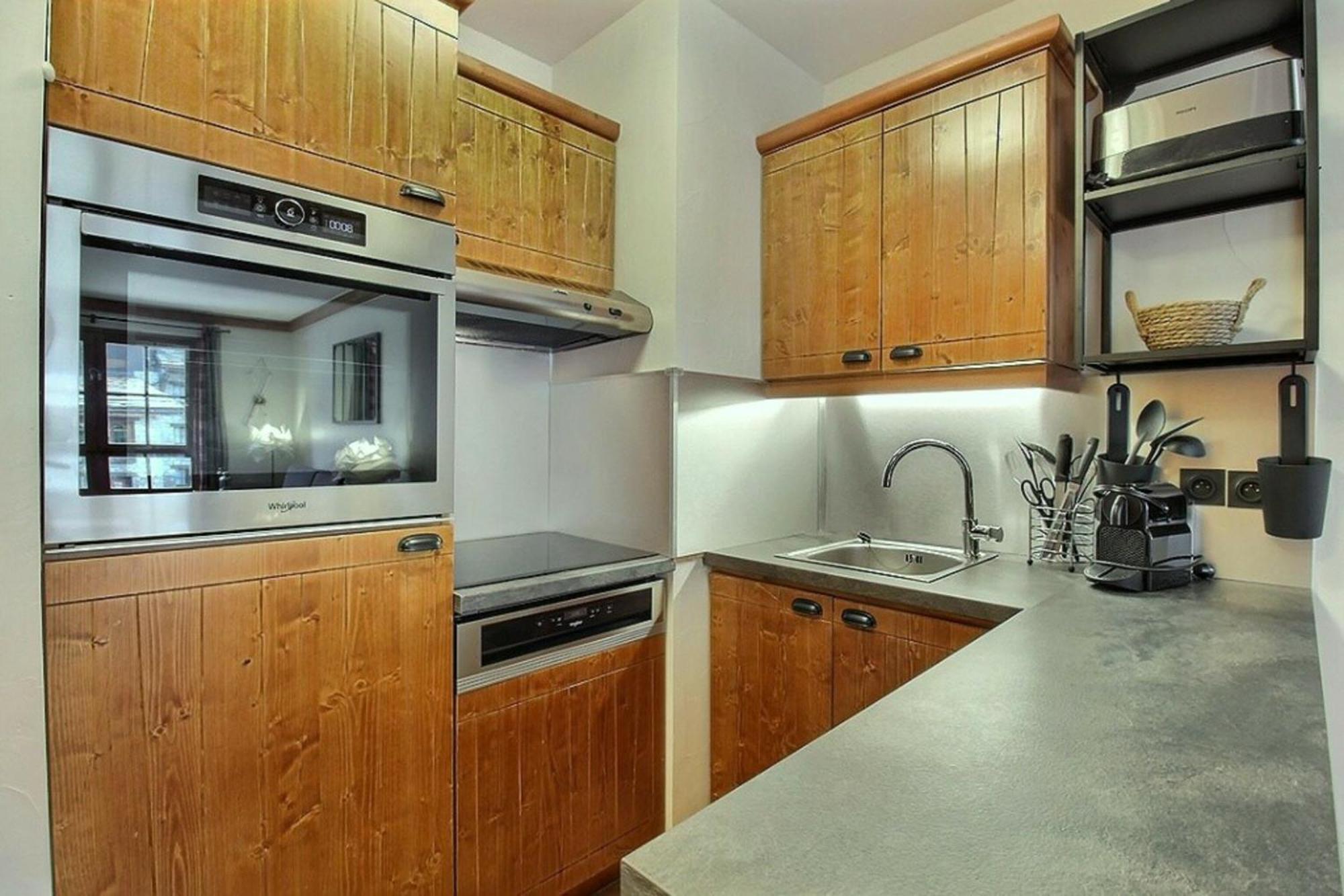 Arc 1950 - Appartement Moderne - Sauna Hammam Jacuzzi - 4 Personnes Les Arcs  Luaran gambar